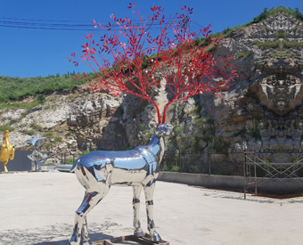 人們為什么喜歡擺放不銹鋼鹿雕塑？